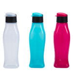 Varmora Aqua Rio | FDA Approved BPA-Free | Crystal Clarity | Leak Proof | 500 ml | SET OF 3