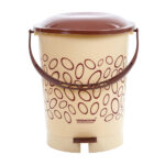 Varmora Royal Pedal Bin | Trendy Design | High Durability | 16 LTR
