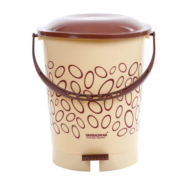 Varmora Royal Pedal Bin | Trendy Design | High Durability | 16 LTR