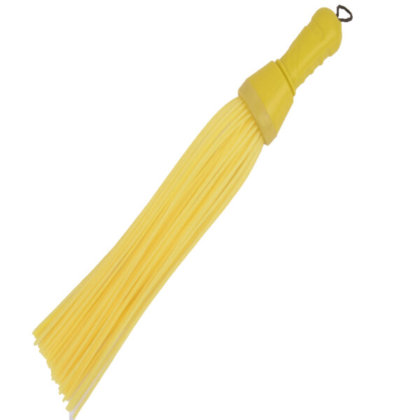 PLASTIC HARD BROOM YELLOW
